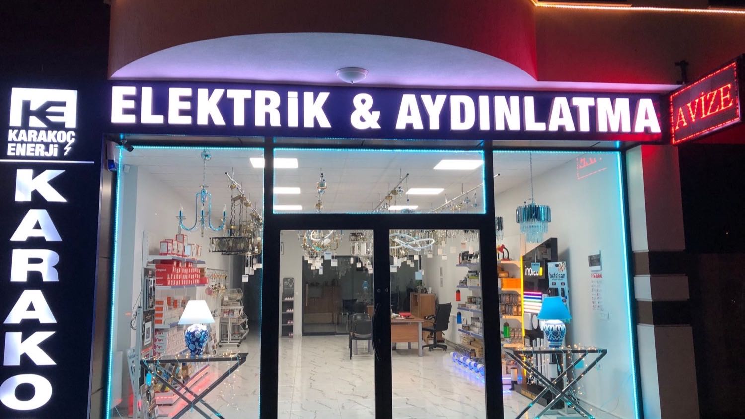 Karakoç Enerji Hamitler mağazası — Elektrik ve Aydınlatma